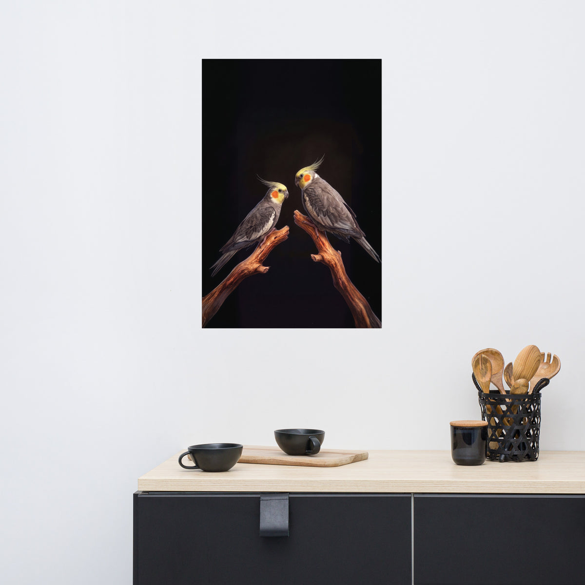 "Nicco & Scooter" Custom Art Poster by "Pluxurint"