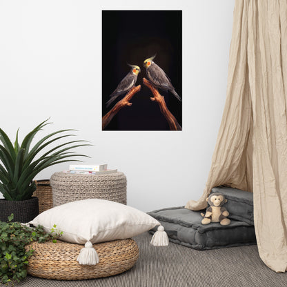 "Nicco & Scooter" Custom Art Poster by "Pluxurint"