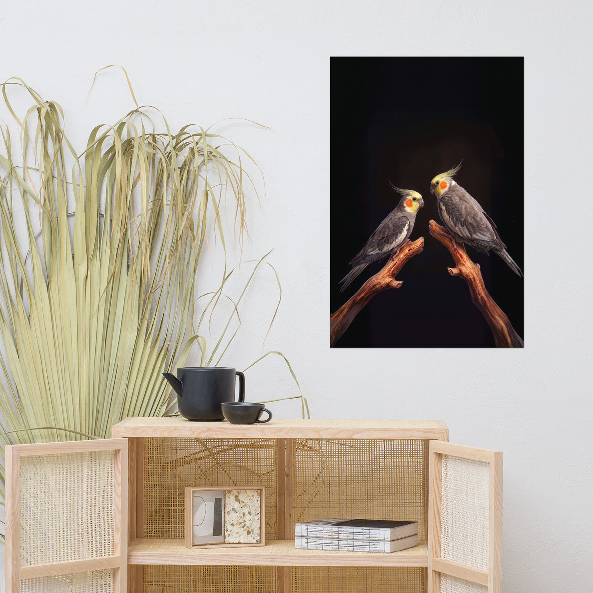 "Nicco & Scooter" Custom Art Poster by "Pluxurint"